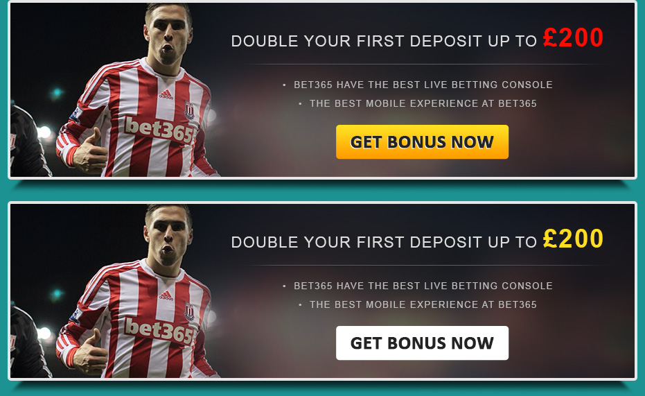 Available bonuses at Bet365 sportsbook