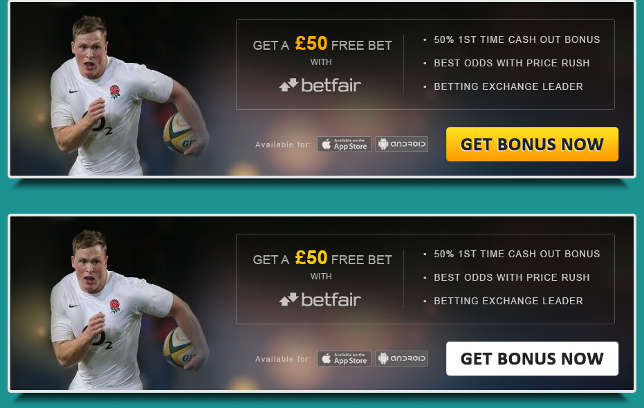 Promotions to choose from at Betfair